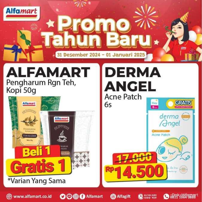 Promo Alfamart Tahun Baru 31 Desember 2024-1 Januari 2025