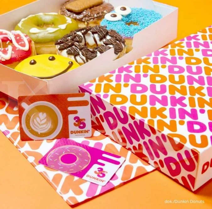 Promo Akhir Tahun Dunkin Donuts 30-31 Desember 2021