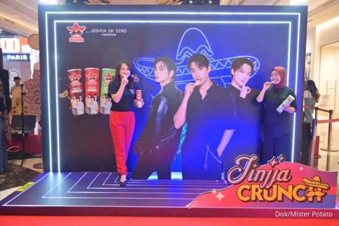 Mister Potato Luncurkan Kampanye Jinjja Crunch di Indonesia