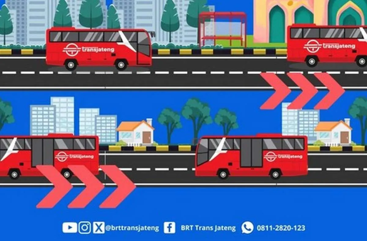 Jadwal BRT Trans Jateng 23 Juli 2025, Cek Jam Pemberangkatan Terakhir Setiap Rute