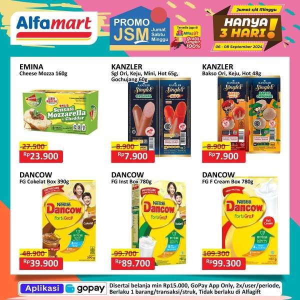 Promo JSM Alfamart 6-8 September 2024