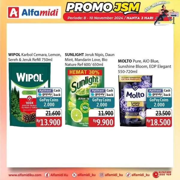 Promo JSM Alfamidi Periode 8-10 November 2024