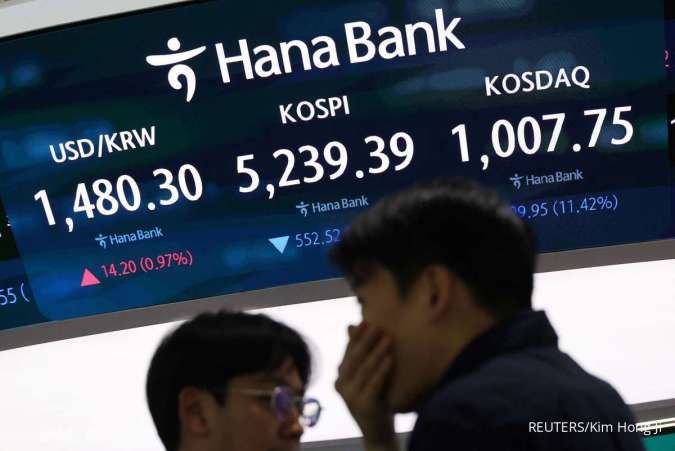 Indeks Kospi Anjlok Lebih dari 3%, Terseret Kekhawatiran Meluasnya Perang Iran