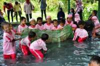 Ndayu Park, taman edukasi di Kota Sragen yang ramah anak 