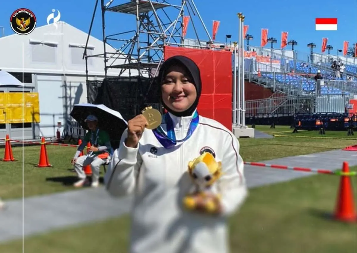 Sengit Sampai Akhir, Pemanah Nurisa Dian Ashrifah Sumbang Emas ke-5 Asian Games 2026