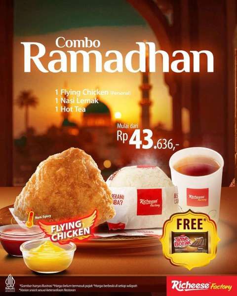 Promo Richeese Factory di Bulan Ramadan 2025