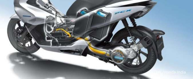 Paten diajukan, skuter listrik Honda PCX terbaru meluncur tahun depan