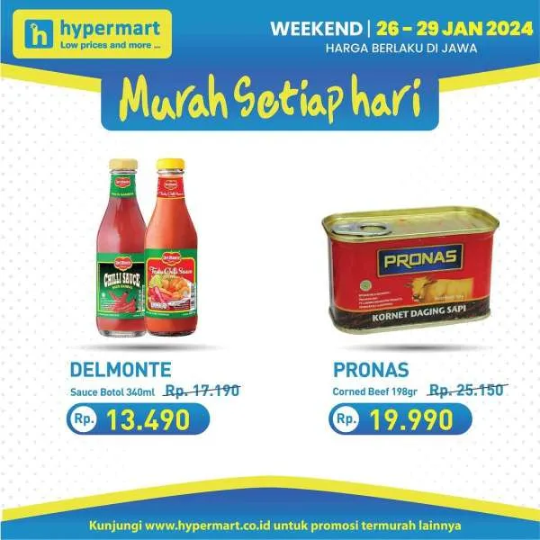 Promo JSM Hypermart Hyper Diskon Weekend Periode 26-29 Januari 2024