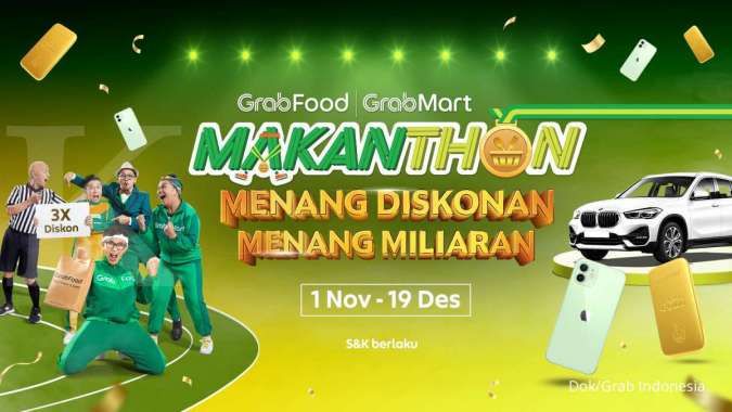 Makanthon, Mega Festival Kuliner GrabFood, Kembali Hadir dengan Total Hadiah Sebesar Rp 2 Miliar