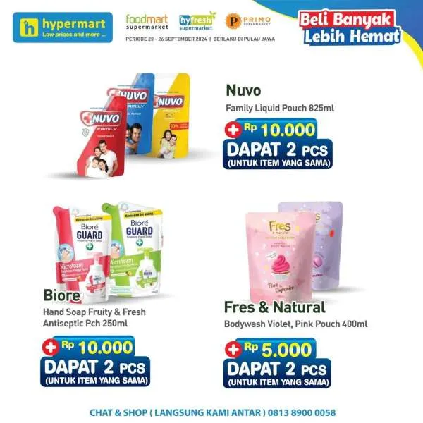 Promo Hypermart Beli Banyak Lebih Hemat Periode 20-26 September 2024