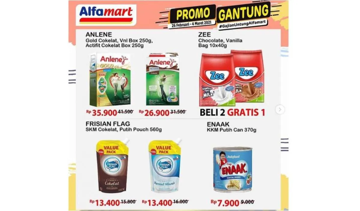  Promo Alfamart Gantung hampir berakhir, cek diskonan yang tersisa