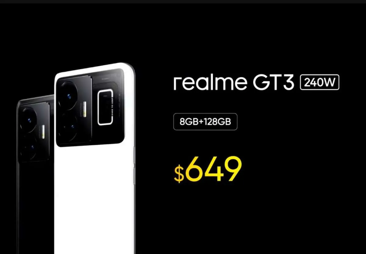 Rilis Secara Global, Ini Spesifikasi dan Harga HP Realme GT3