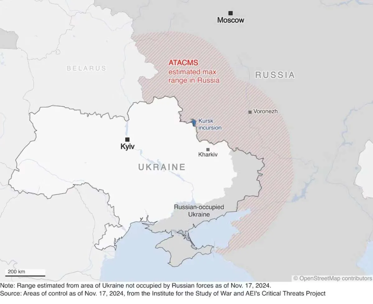 Makin Panas! Ukraina Gunakan Rudal ATACMS Tepat 1000 Hari Perang Lawan Rusia