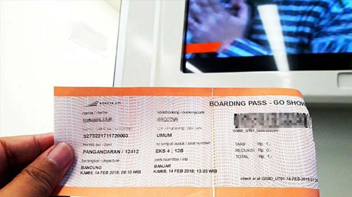 Syarat Naik Kereta Api Terbaru, Harus Bawa Bukti Vaksin 