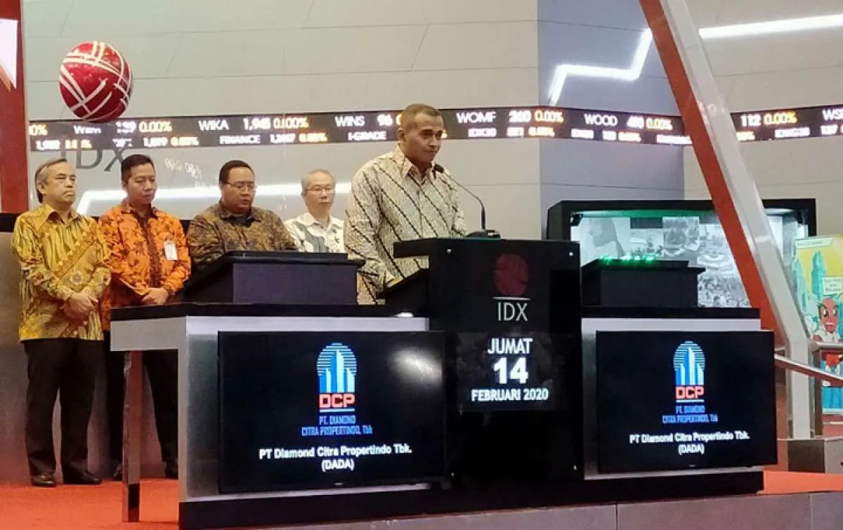 Naik hingga 69,61% saat listing perdana, saham Diamond Citra (DADA) kena auto reject