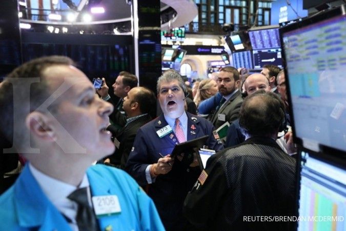 Indeks bursa Wall Street ditutup menguat di akhir pekan ini