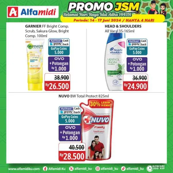 Promo JSM Alfamidi Hanya 4 Hari Spesial Idul Adha Periode 14-17 Juni 2024