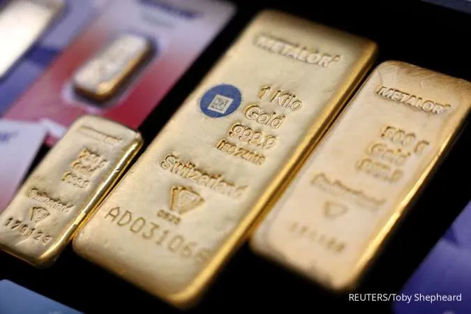 Harga Emas Dunia Konsolidasi Setelah Reli 7%, Pasar Tunggu Sinyal dari Jackson Hole