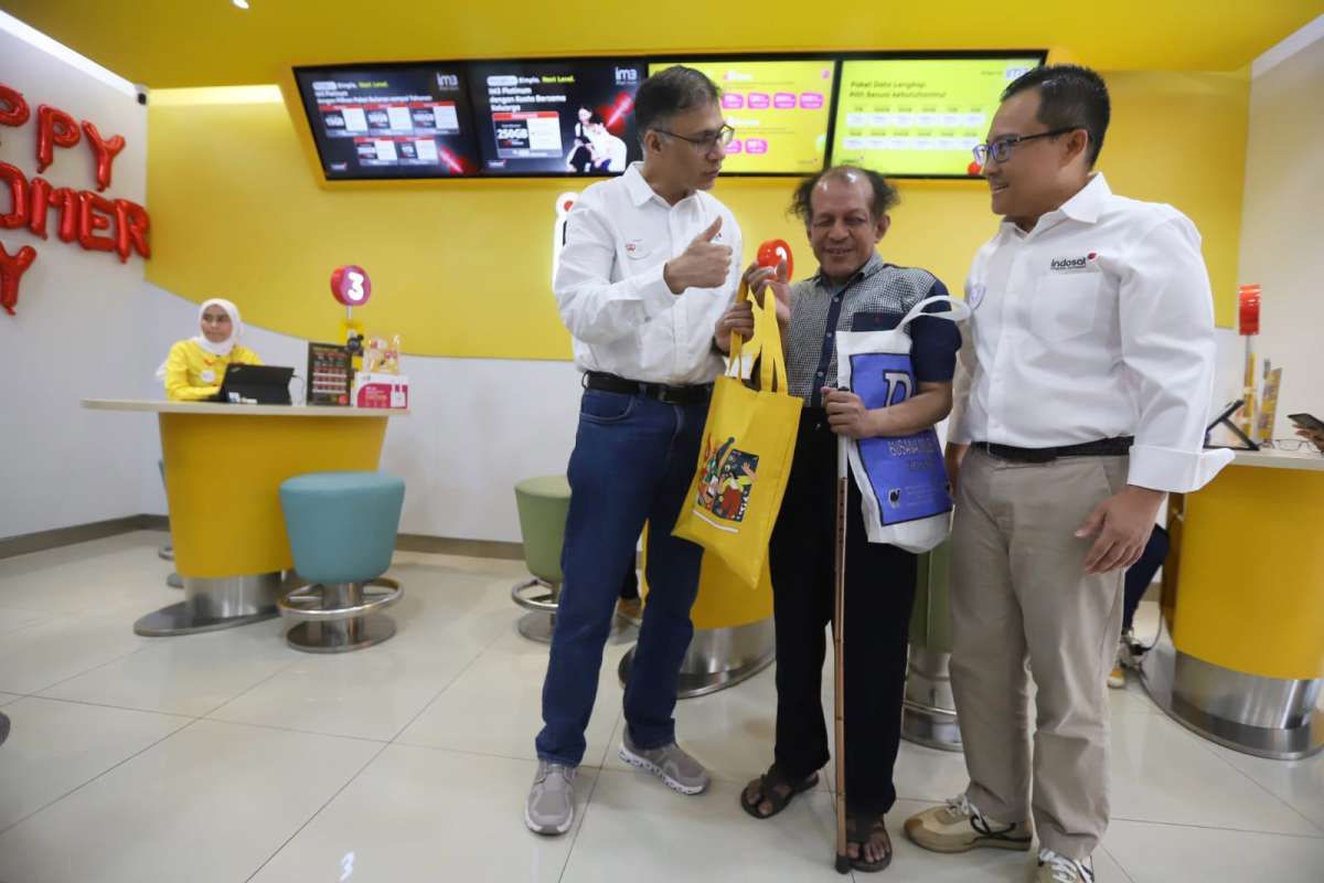 Indosat Apresiasi Pelanggan pada Perayaan Harpelnas 2025