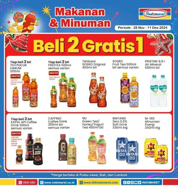 Promo Indomaret Super Hemat Periode 28 November-11 Desember 2024