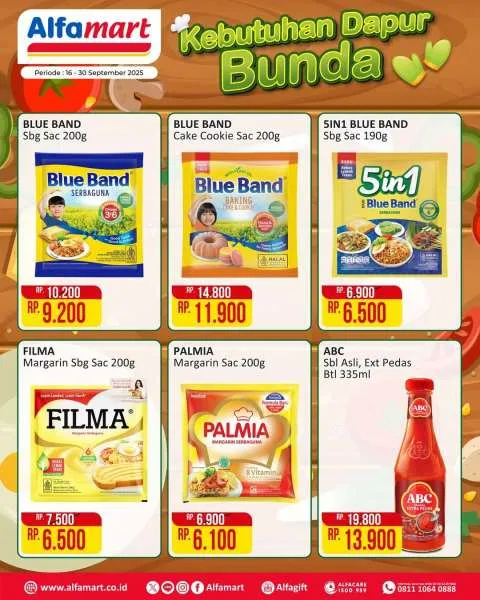 Promo Alfamart Kebutuhan Dapur Periode 16-30 September 2025