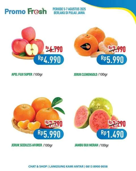 Promo Hypermart Hyper Diskon Weekday Periode 5-7 Agustus 2025