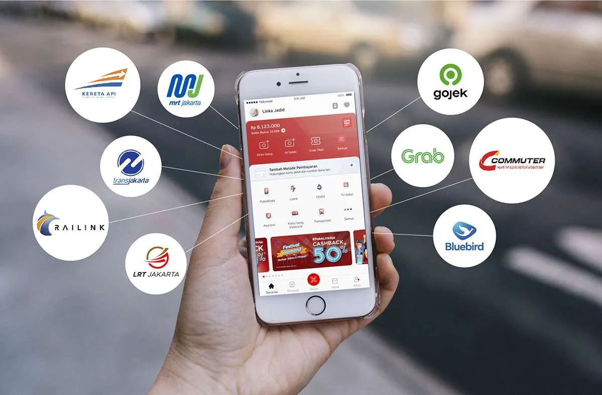Layanan pembayaran digital LinkAja hadir di seluruh moda transportasi