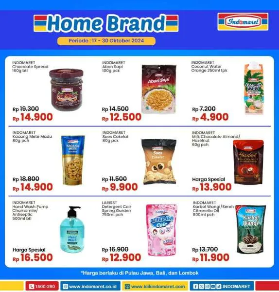 Promo Indomaret Super Hemat Periode 17-30 Oktober 2024