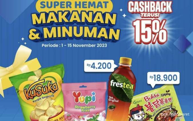 Promo Indomaret Super Hemat Sampai 15 November 2023, Potongan Harga Berakhir Hari Ini