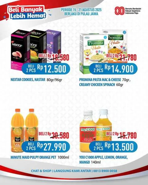 Promo Hypermart Beli Banyak Lebih Hemat Periode 15-21 Agustus 2025