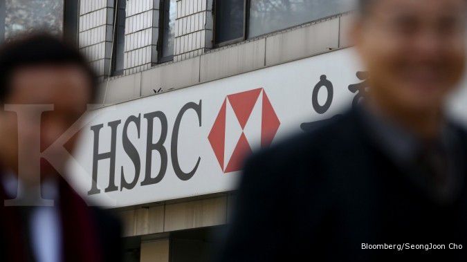 Kredit HSBC di 2012 mencapai Rp 38,4 triliun