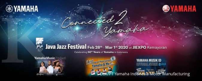 Connected 2 Yamaha, Kolaborasi Yamaha Musik dan Yamaha Motor di Java Jazz Festival 2020