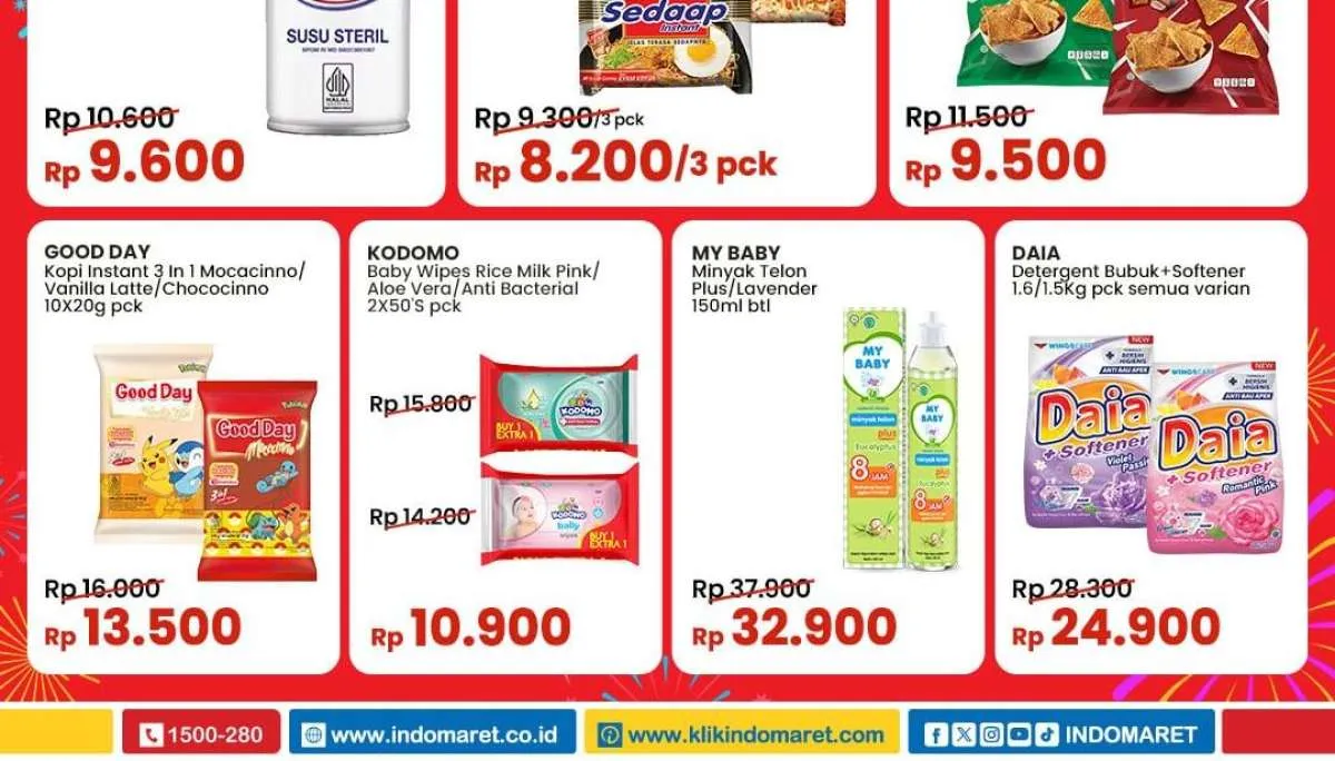 Promo Indomaret Weekend Hemat Minggu Ini, Harga Berlaku di Jawa-Bali dan Lombok