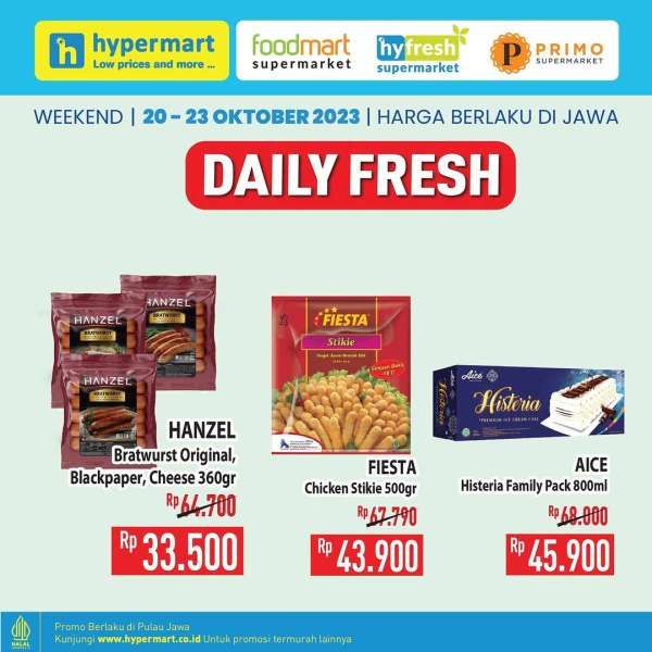 Promo JSM Hypermart Terbaru 20-23 Oktober 2023, Hyper Diskon Weekend 4 Hari