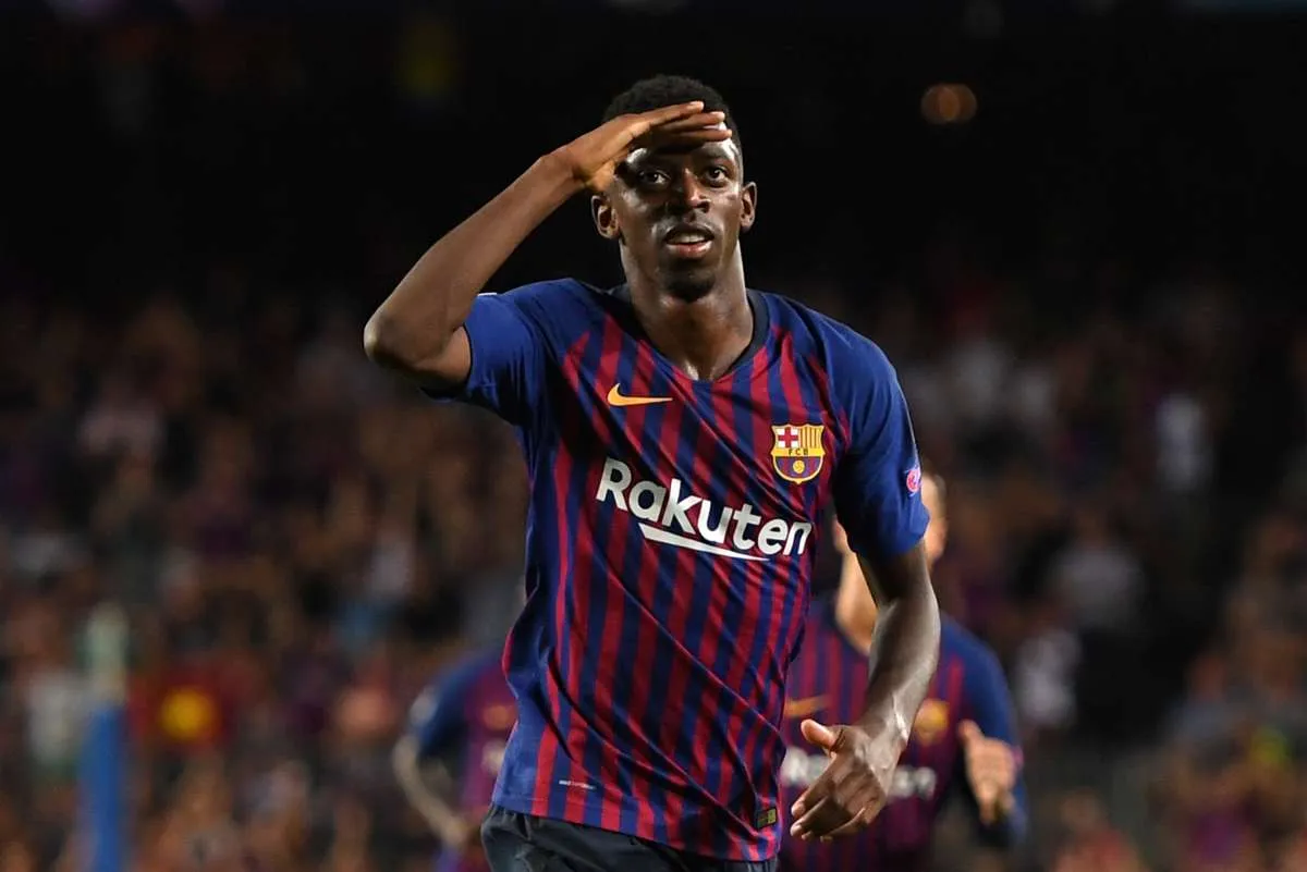 Ousmane Dembele alami cedera ke-13 di Barcelona, sempat bermain 25 menit