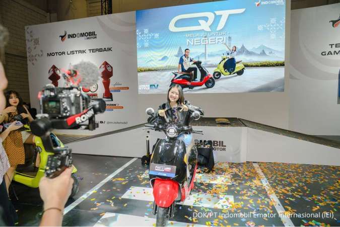 Indomobil eMotor Tancap Gas Garap Pasar Motor Listrik Lewat QT Series