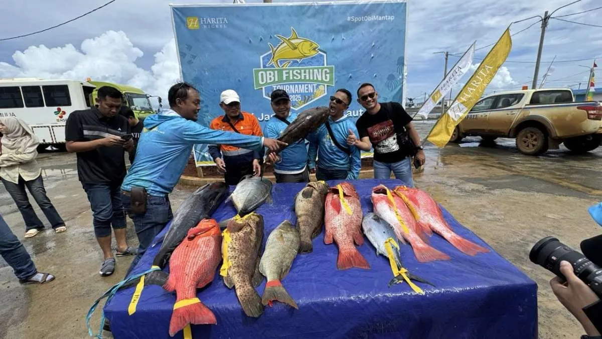Laut Obi Banyak Ikan Jumbo, Para Peserta Turnamen Mancing Harita Dapat Hingga 94 Kg