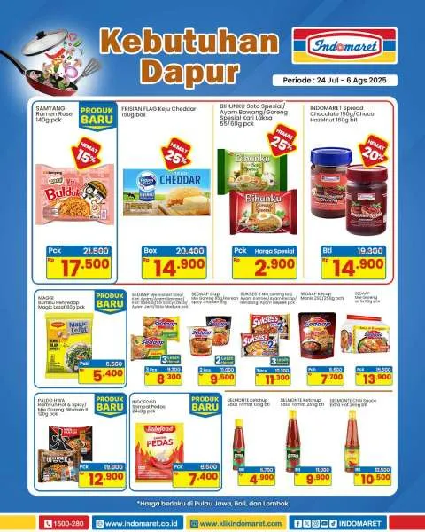 Promo Indomaret Super Hemat Periode 24 Juli-6 Agustus 2025