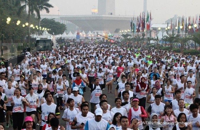Akhir pekan ini, Jakarta Marathon kembali hadir 