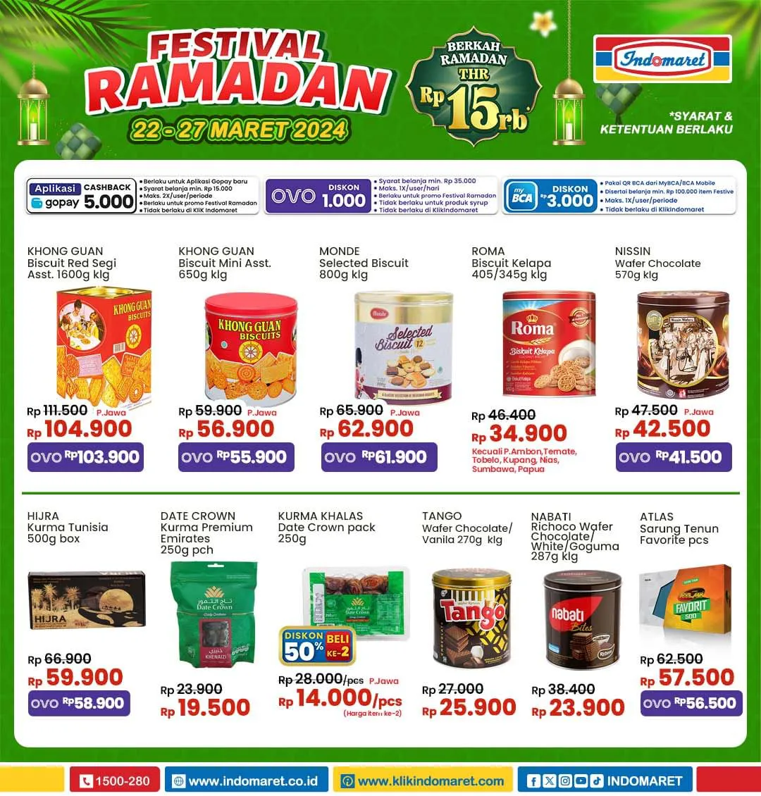 Promo Indomaret Festival Ramadan Periode 22-27 Maret 2024