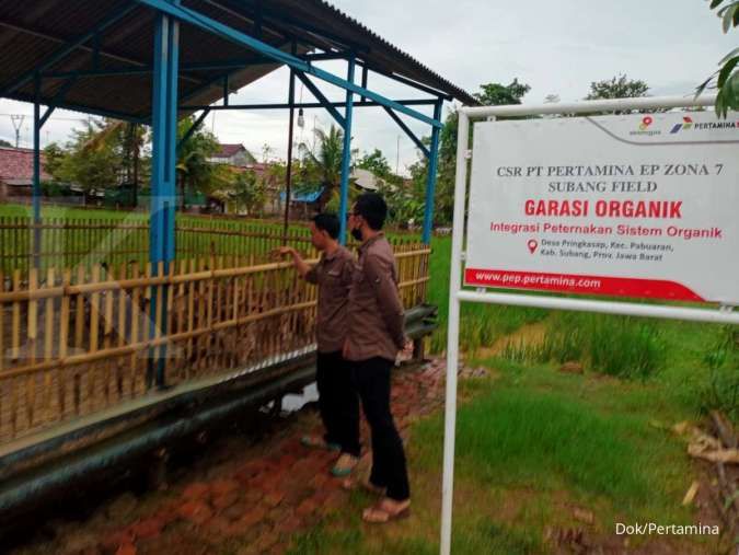 Lewat Garasi Organik, Pertamina Field Subang dorong pengembangan tani-ternak