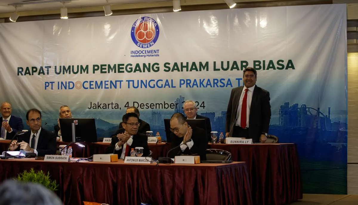 Gelar RUPSLB, Indocement Tunggal Prakarsa (INTP) Ubah Susunan Pengurus