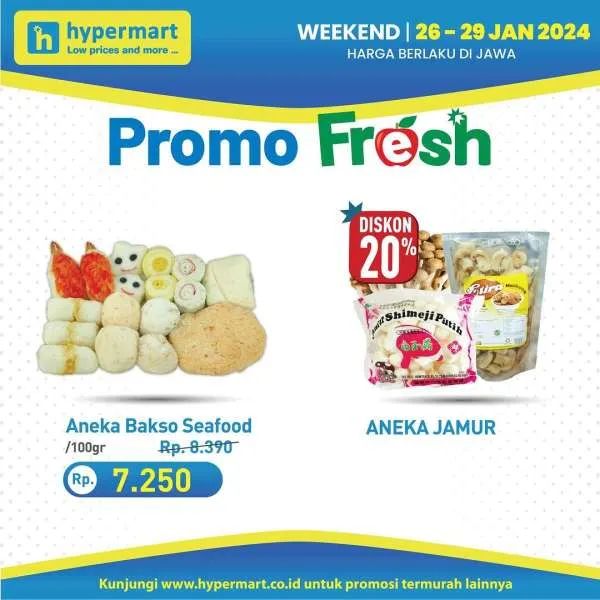 Promo JSM Hypermart Hyper Diskon Weekend Periode 26-29 Januari 2024