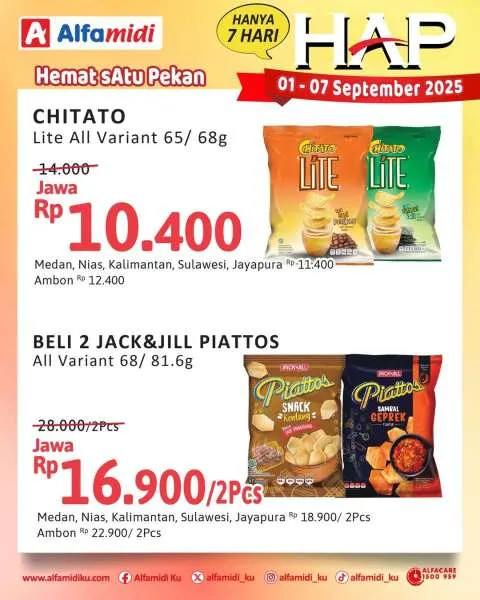 Promo Alfamidi Hemat Satu Pekan Periode 1-7 September 2025