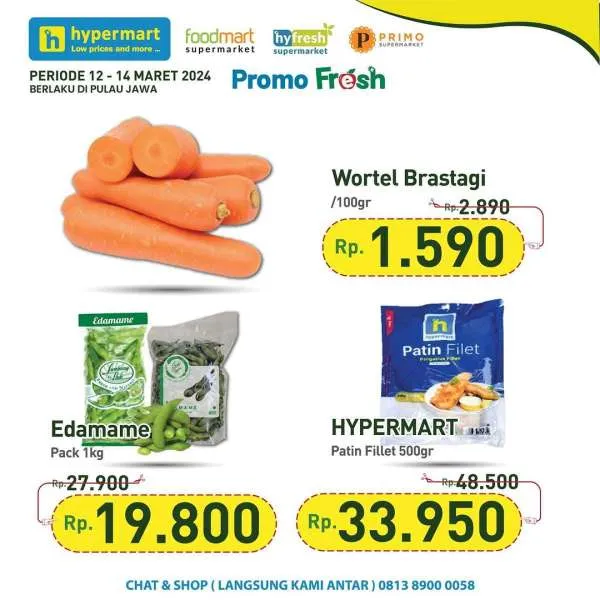 Promo Hypermart Hyper Diskon Weekday Periode 12-14 Maret 2024