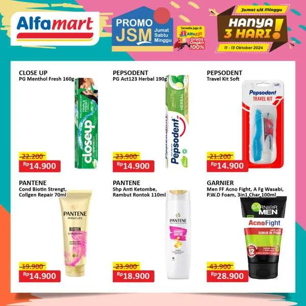 Promo JSM Alfamart Weekend 11-13 Oktober 2024