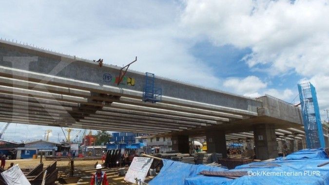 Jembatan Teluk Kendari ditargetkan rampung September 2019