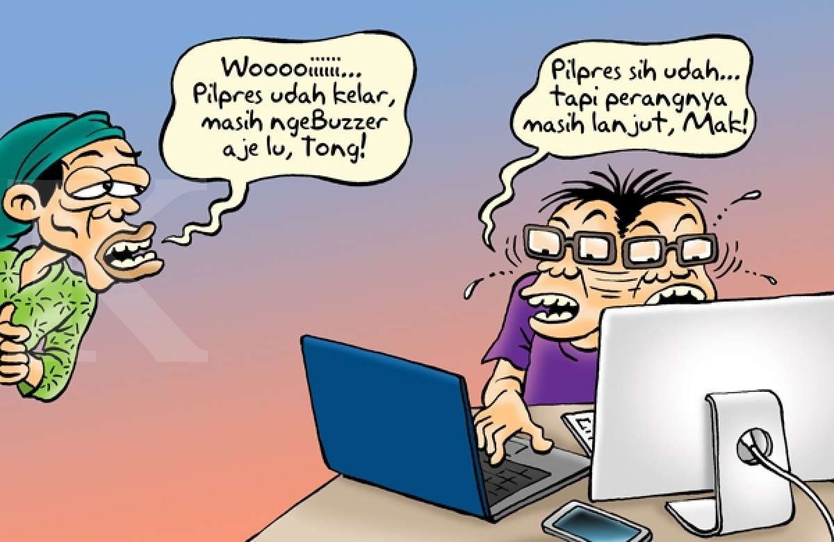 Benny Rachmadi - Media Sosial Pasca Pemilu 2019