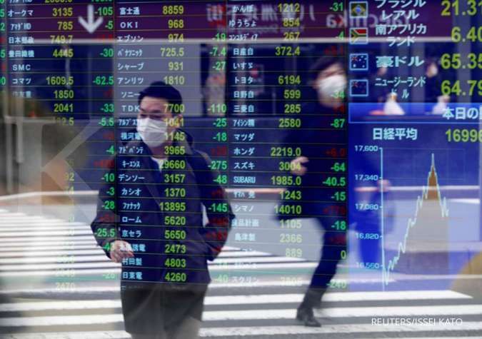 Bursa Asia dibuka menguat, di tengah kehati-hatian investor tentang kerusuhan di AS