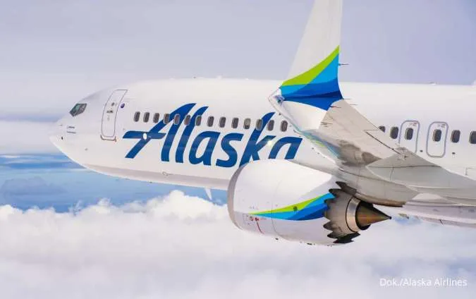 Pesawat Boeing 737 Max 9 Alaska Airlines